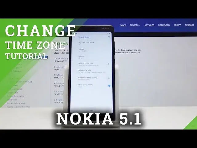 Video thumbnail for How to Open Time Settings in NOKIA 5.1 - Date & Time Set Up