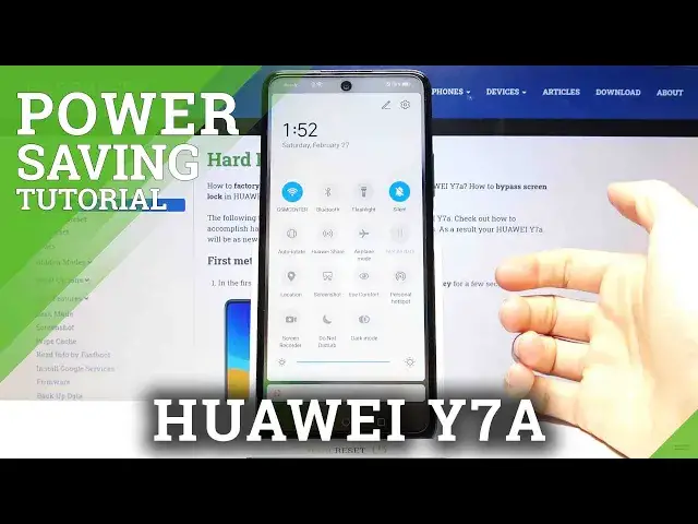 'Video thumbnail for How to Activate Power Saving Mode on HUAWEI Y7a – Battery Saver'
