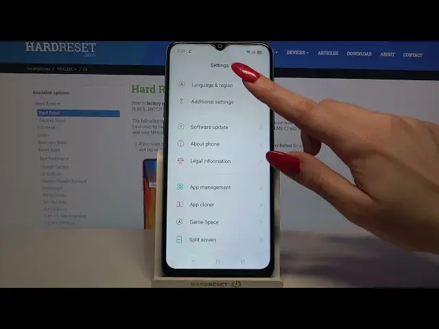 'Video thumbnail for How to Enter Text Correction Options in REALME C3 – Locate Keyboard Settings'