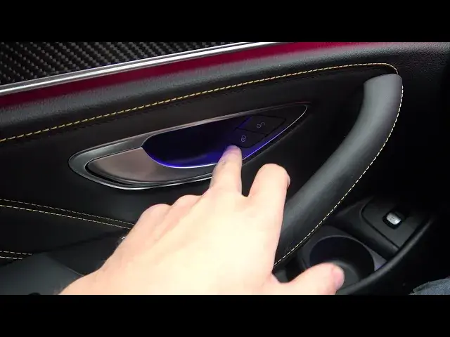 Video thumbnail for How to Lock Doors in Mercedes E Class E63S AMG Using Buttons on the Doors - Secure Your Mercedes AMG