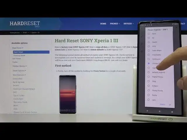 Video thumbnail for Sony Xperia 1 III Ringtones | Full List Presentation