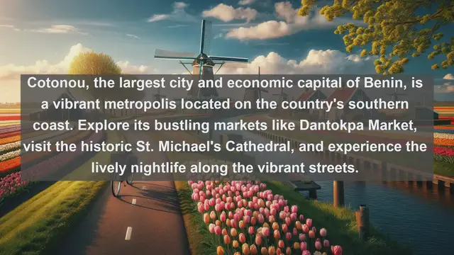 Video thumbnail for Exploring Benin: Top 10 Biggest Cities in this West African Gem