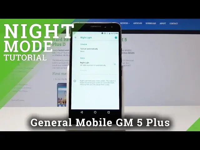 'Video thumbnail for How to Turn On Night Mode in General Mobile GM Plus D - Night Shield Activation'