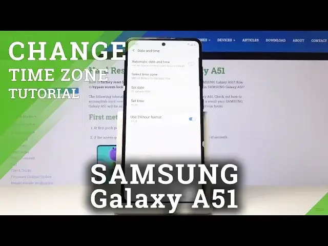 'Video thumbnail for How to Set Up Date & Time on Samsung Galaxy A51 – Date & Time Settings'