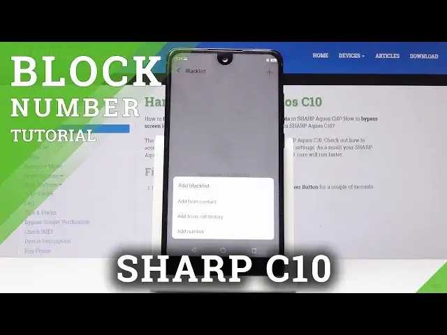 'Video thumbnail for How to Block Number in SHARP C10 - Block Texts & Calls'