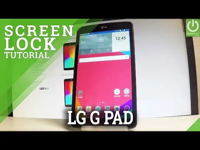 'Video thumbnail for LG V490 G Pad SCREEN LOCK METHOD / Pattern / PIN / Password'
