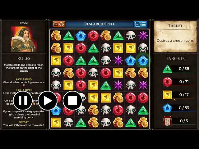 Video thumbnail for Puzzle Quest: Immortal Edition - Pause, Play, Quit Episode 12