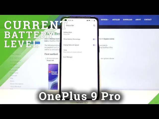 'Video thumbnail for How to Show Up Battery Percentage in OnePlus 9 Pro – Battery Settings'