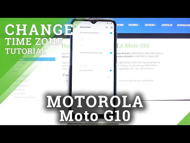 'Video thumbnail for How to Change Date and Time in MOTOROLA Moto G10 – Find Time Zone & Clock Format Options'