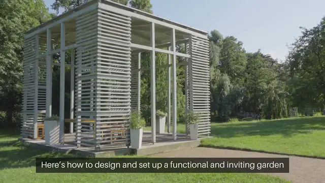 Video thumbnail for How To Create A Garden Seating Area