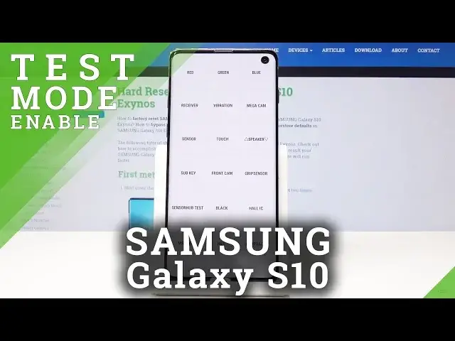 'Video thumbnail for Test Mode in SAMSUNG Galaxy S10 - Perform Hardware Test'
