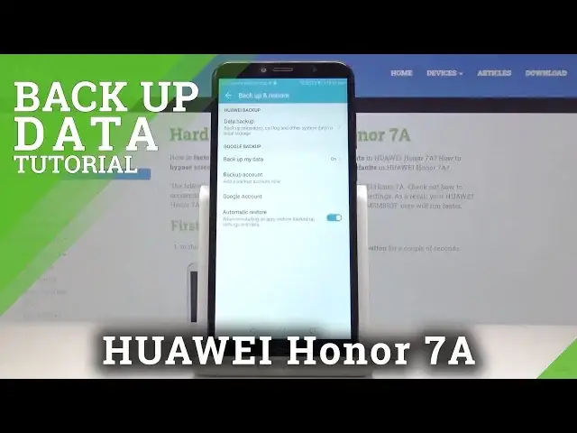 Video thumbnail for How to Enable Google Backup in HUAWEI Honor 7A – Create Backup Account