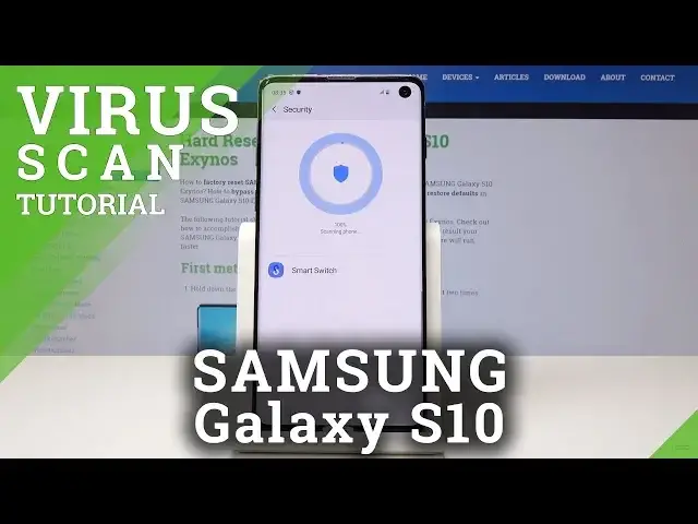 'Video thumbnail for SAMSUNG Galaxy S10 VIRUS SCAN / SECURITY SCAN'