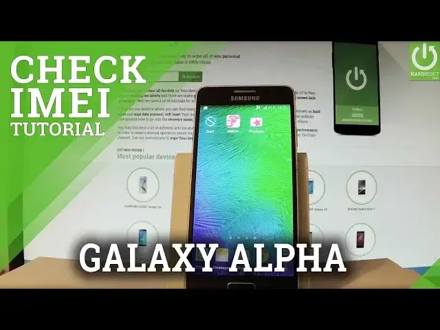 'Video thumbnail for How to Check IMEI in SAMSUNG Galaxy Alpha - IMEI Information'