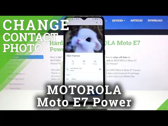 'Video thumbnail for How to Add Photo to Contact in MOTOROLA Moto E7 Power – Personalize Contact'