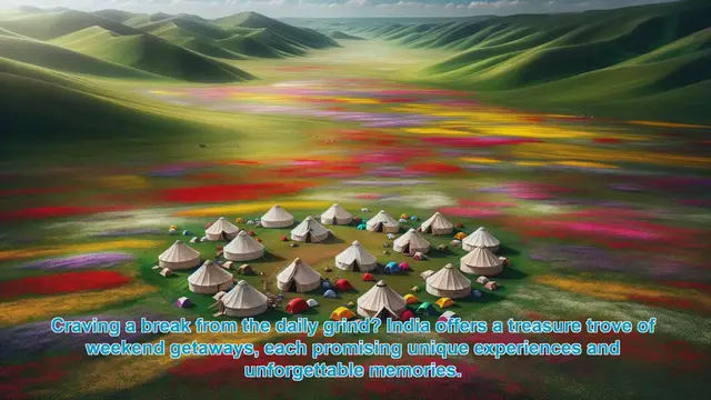 Video thumbnail for Top 10 Weekend Getaways in India