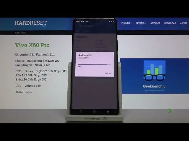 Video thumbnail for Vivo X60 Pro Geekbench 5 CPU / Performance TEST