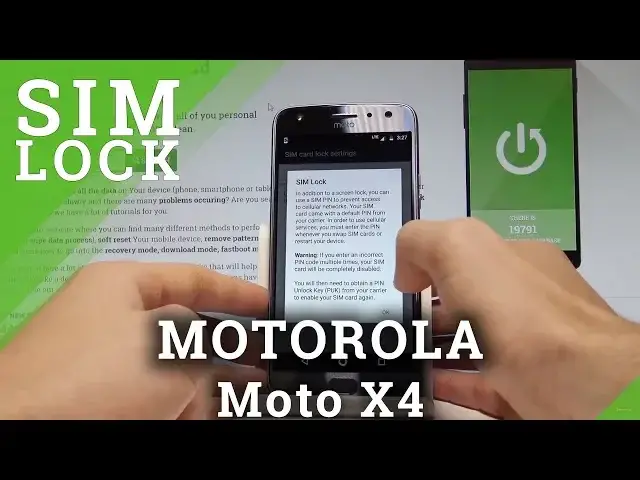 'Video thumbnail for How to Set Up SIM Lock on MOTOROLA Moto X4 - Configure PIN |HardReset.Info'