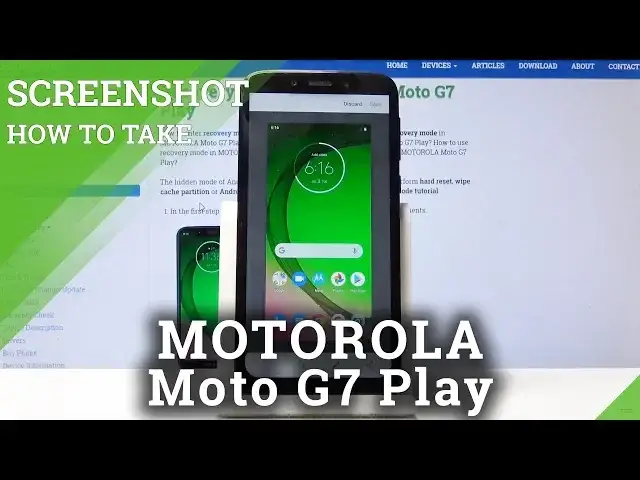 Video thumbnail for How to Capture Screen in MOTOROLA Moto G7 Play - Take & Save Screenshot