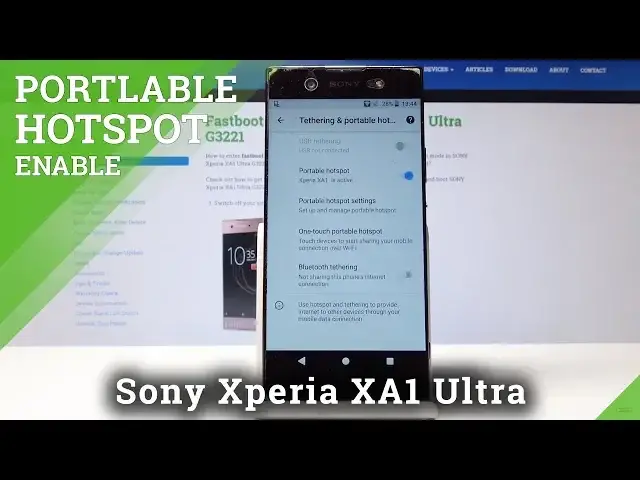 Video thumbnail for How to Activate Portable Hotspot in Sony Xperia XA1 Ultra - Share Network