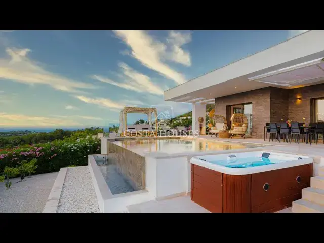 Video thumbnail for Video tour of VILLA PHILIA | Home with Sea views in Luxury Residential - Javea, Costa Blanca Spain