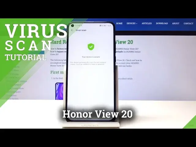 'Video thumbnail for How to Perform Virus Scan on Honor View 20 - Detect Malware'