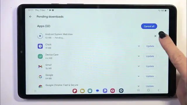 Video thumbnail for Keeping Your Galaxy Tab A9 Up to Date: A Guide to Updating Apps