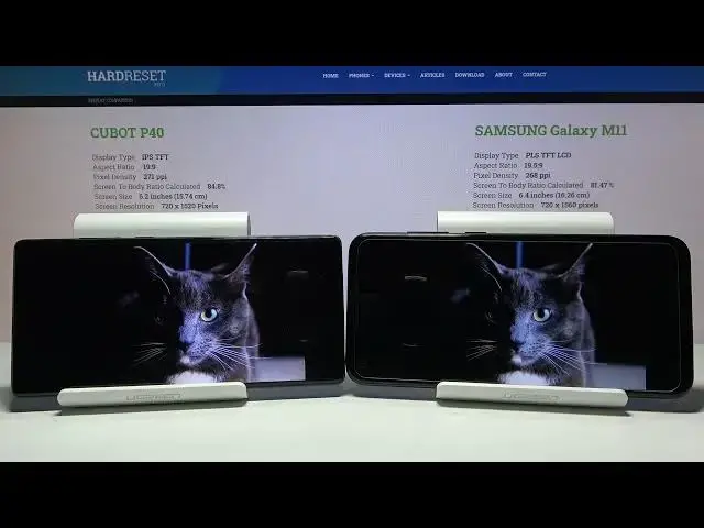 'Video thumbnail for Display Comparison of CUBOT P40 vs Samsung Galaxy M11 – Compare Screen Abilities'