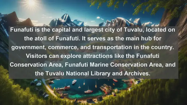 Video thumbnail for Discovering the Top 10 Largest Cities in Tuvalu!