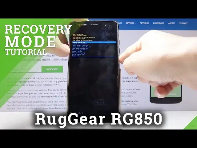 Video thumbnail for Recovery Mode in RUGGEAR RG850 – How to Use Recovery Features