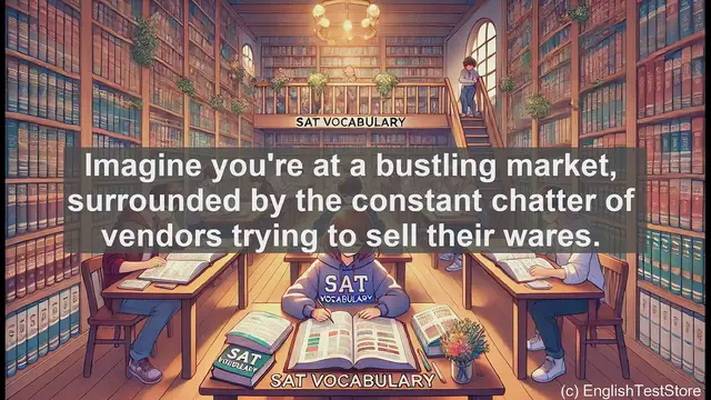 Video thumbnail for 5000 Must Know SAT Vocabulary - SAT Vocabulary: Understanding 'Patter' in Speech and Sound