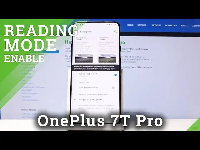 Video thumbnail for How to Enable Reading Mode in OnePlus 7T Pro – Brightness / Displaying