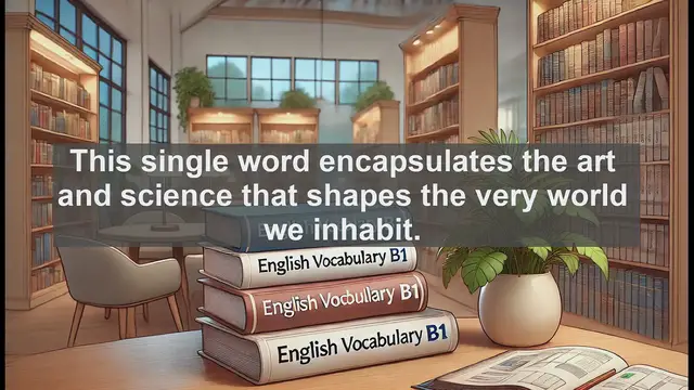 Video thumbnail for 2500 Must Know CEFR B1 Vocabulary - Architecture: Beyond Buildings - A Comprehensive Look