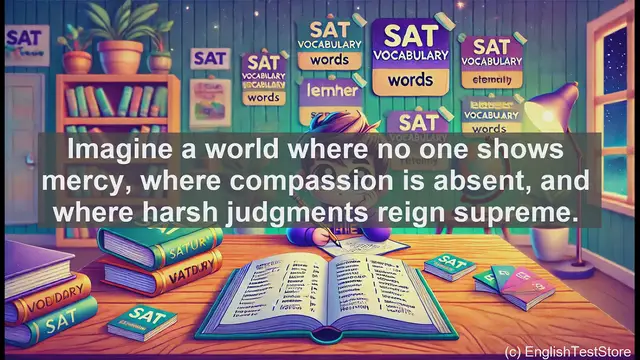 Video thumbnail for 5000 Must Know SAT Vocabulary - SAT Vocabulary: Understanding the Word 'Pitiless'