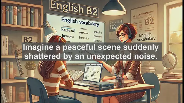 Video thumbnail for 1500 Must Know CEFR B2 Vocabulary - Understanding the Word 'Disturb': Meaning, Usage, and Common Errors