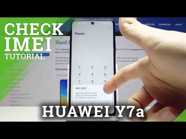 'Video thumbnail for How to Check IMEI & SN in HUAWEI Y7a – Identification Numbers'