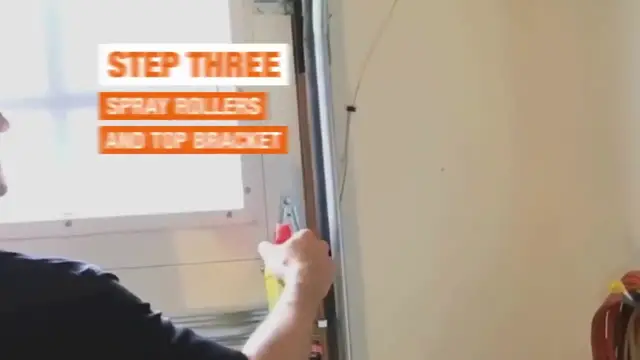 'Video thumbnail for How to Lubricate your Garage Door (Stop the Squeaking!) '