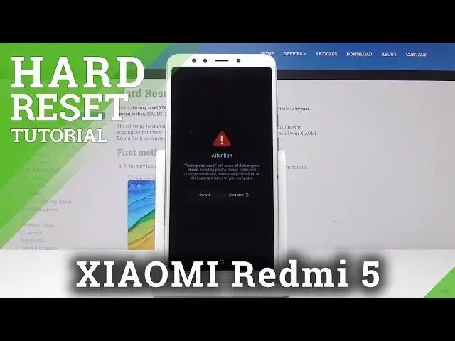 Video thumbnail for Hard Reset of XIAOMI Redmi 5 - Factory Reset via Settings