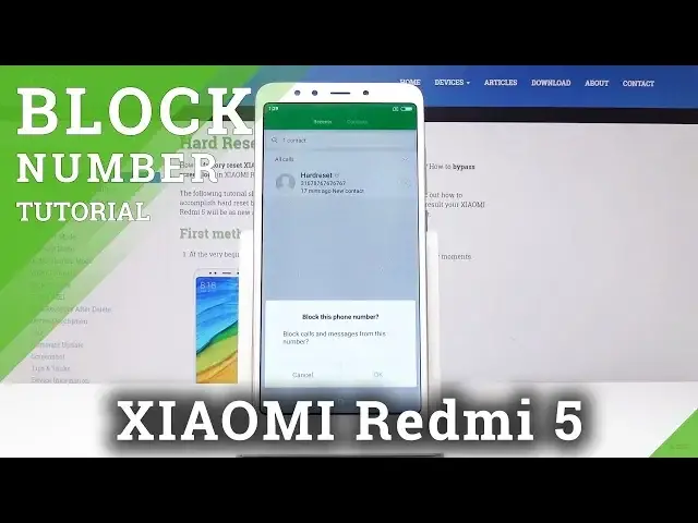 'Video thumbnail for How to Block Contact in XIAOMI Redmi 5 - Block Calls / Blacklist'