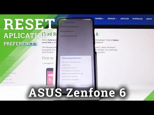 'Video thumbnail for How to Reset App Preferences in ASUS Zenfone 6 – Restore App Defaults'