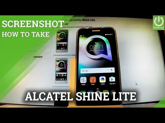 'Video thumbnail for How to Capture Screen in ALCATEL Shine Lite  - Edit / Share Screenshots'
