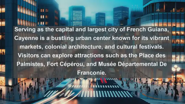 Video thumbnail for Explore the Top 10 Biggest Cities in French Guiana!