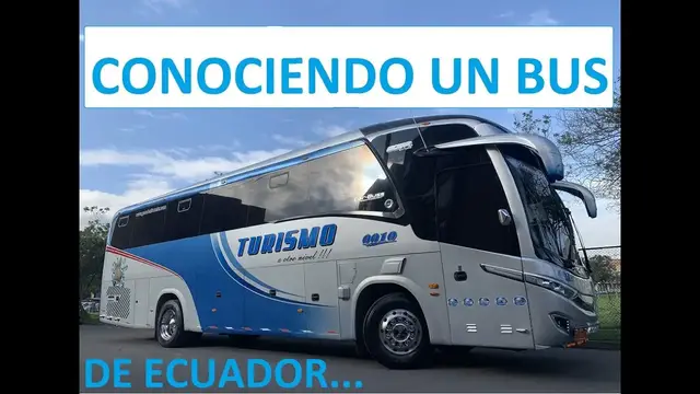 Video thumbnail for Conociendo un bus de ECUADOR... ¿Es muy diferente a los de aquí en COLOMBIA?
