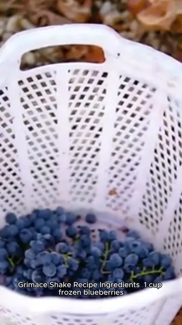 Video thumbnail for grimace shake recipe