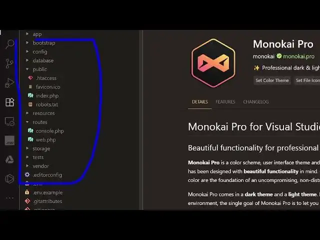 Video thumbnail for VSCode IDE Monokai Pro Theme Example Video