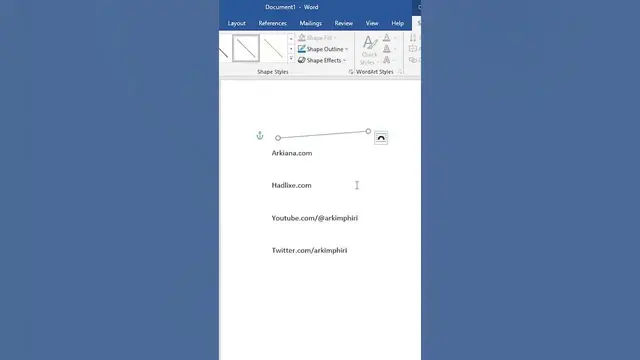 'Video thumbnail for Line Shortcuts in Word'