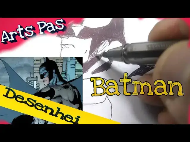 Video thumbnail for Desenhando o Batman estilo hq