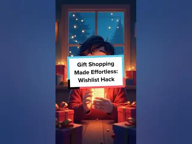Video thumbnail for Gift Shopping Made Effortless: Wishlist Hack