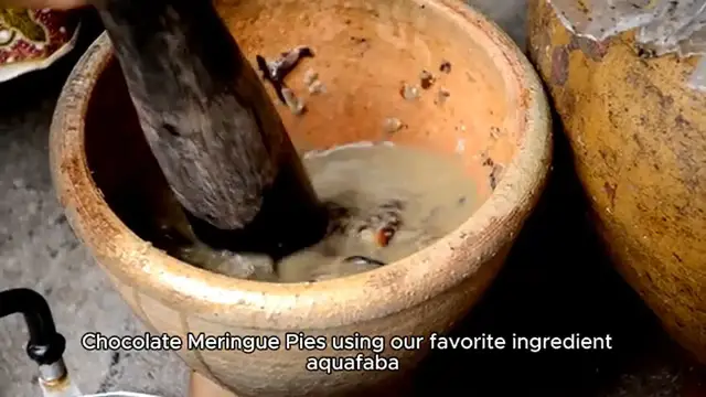 Video thumbnail for aquafaba recipe