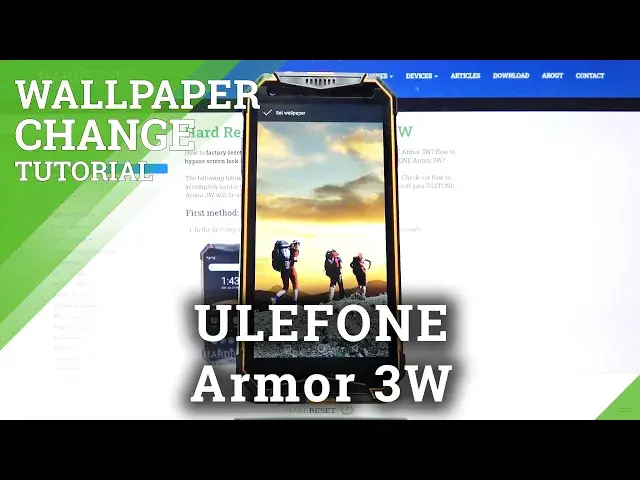 Video thumbnail for How to Change Wallpaper in ULEFONE Armor 3W – Find Wallpaper Section